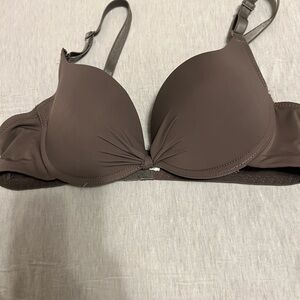 SHEIN Taupe Underwire Bra dark green